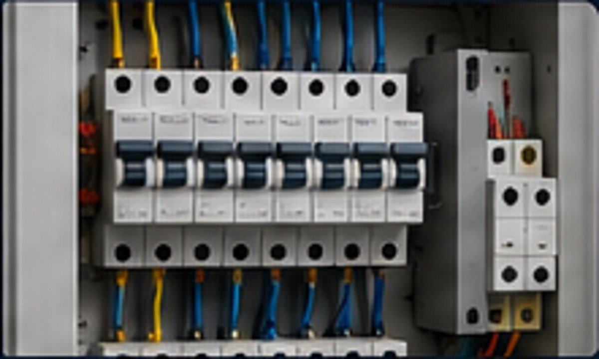Quadro elétrico organizado e identificado
